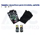 Guantes deportivos para bicicleta, unitalla