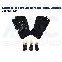 Guantes deportivos para bicicleta, unitalla