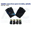 Guantes deportivos para bicicleta, unitalla