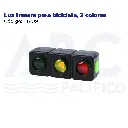 Luz trasera para bicicleta, 3 colores