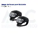 Juego de luces para bicicleta