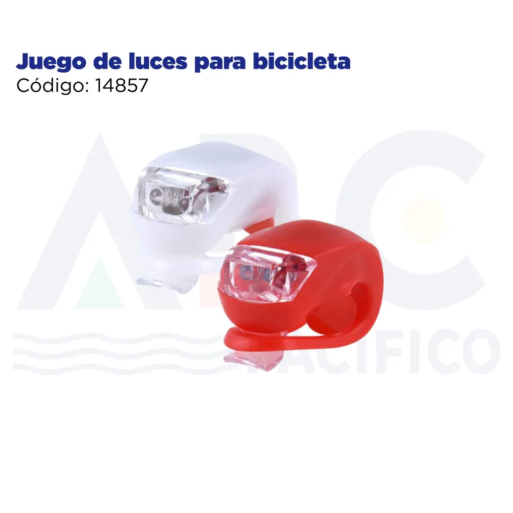 Juego de luces para bicicleta