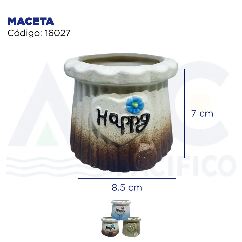 Macetas de cerámica