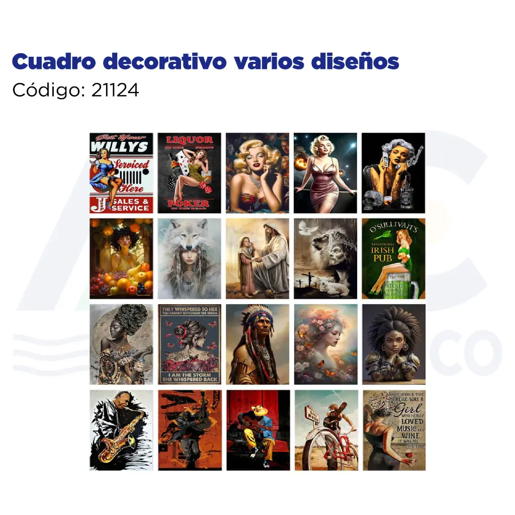 Cuadro decorativo varios diseños