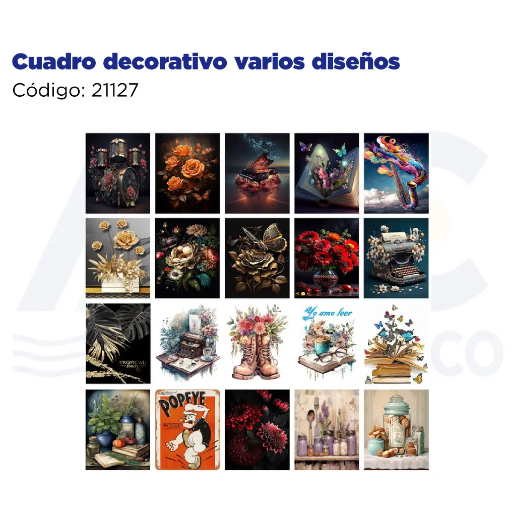 Cuadro decorativo varios diseños
