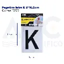 Pegatina letra K 8*10.5cm