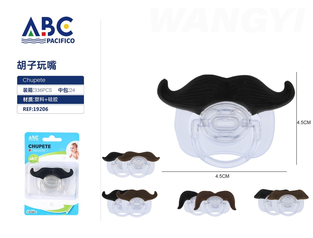 Chupón de entretenimiento Bigotes