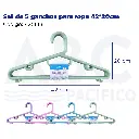 Set de 5 ganchos para ropa 42*20cm
