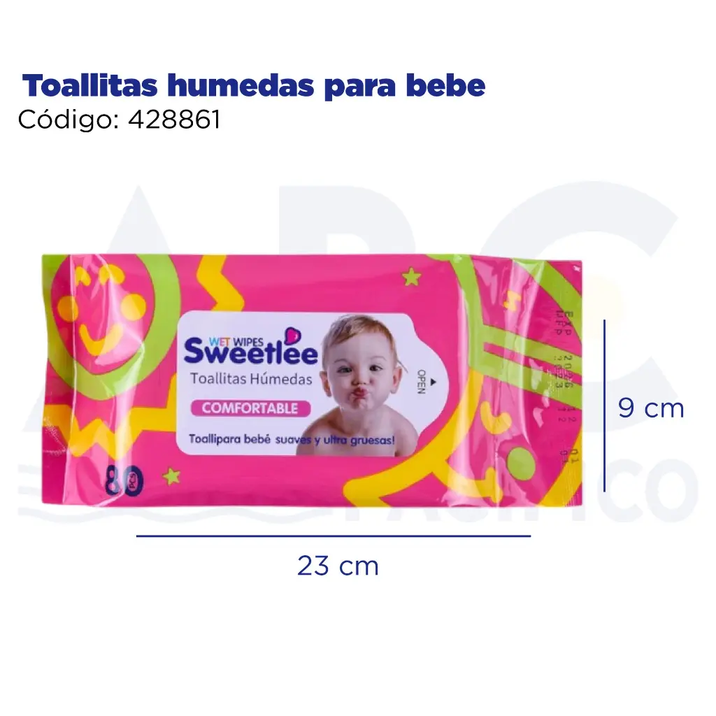 Toallitas humedas para bebe