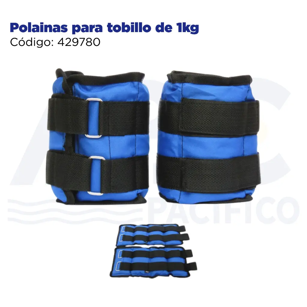 Polainas para tobillo de 1kg