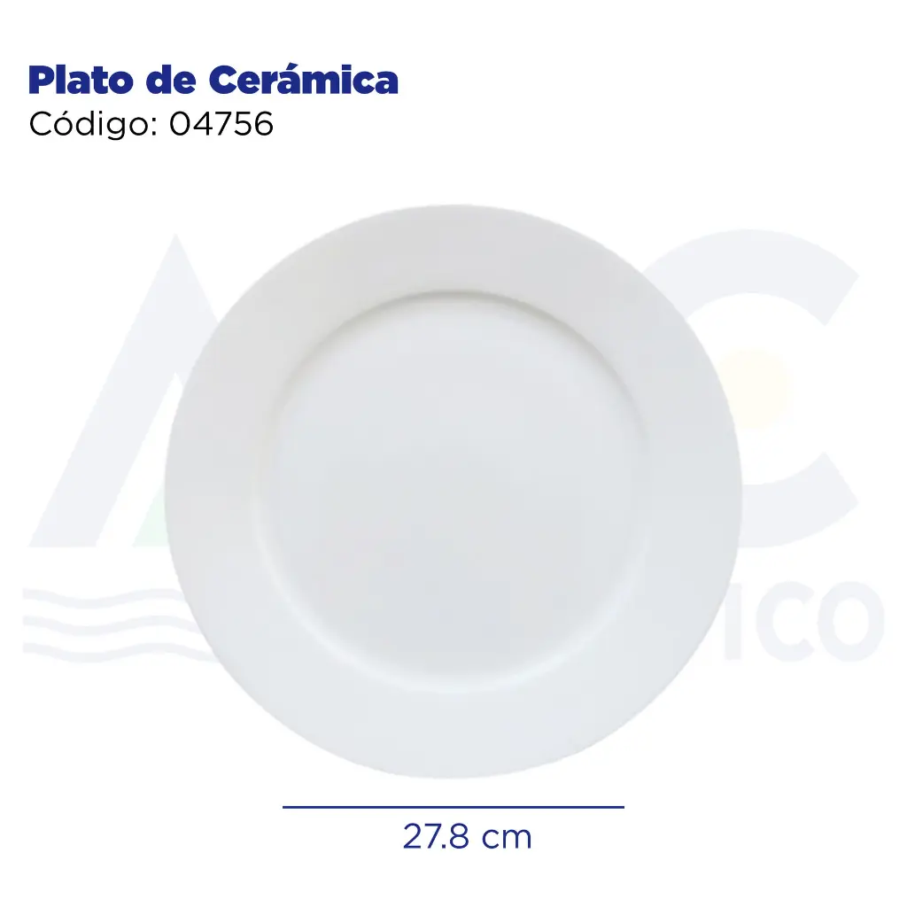 Plato de Cerámica