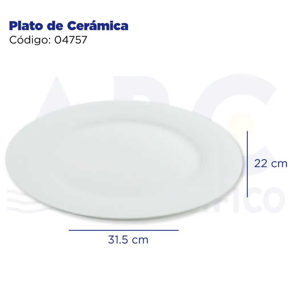 Plato de Cerámica