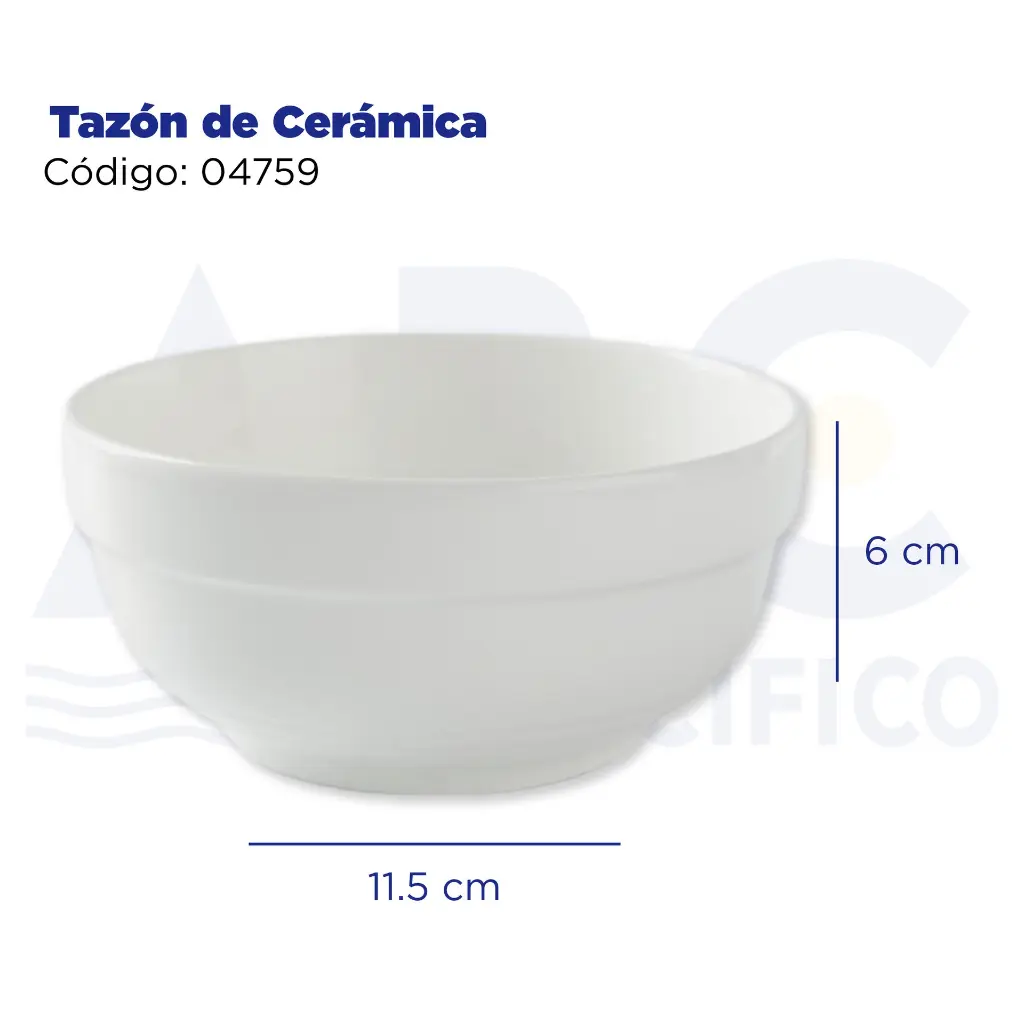 [04759] Tazón de Cerámica