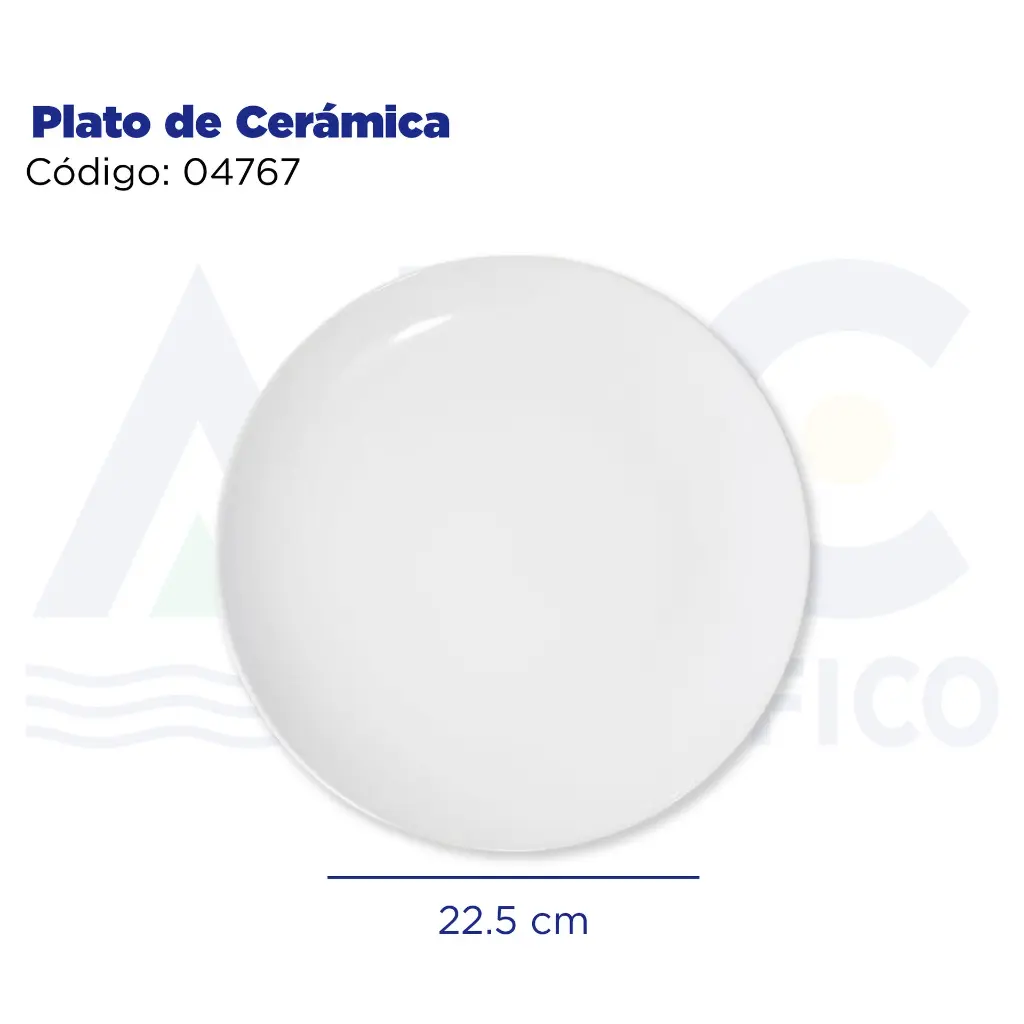 [04767] Plato de Cerámica
