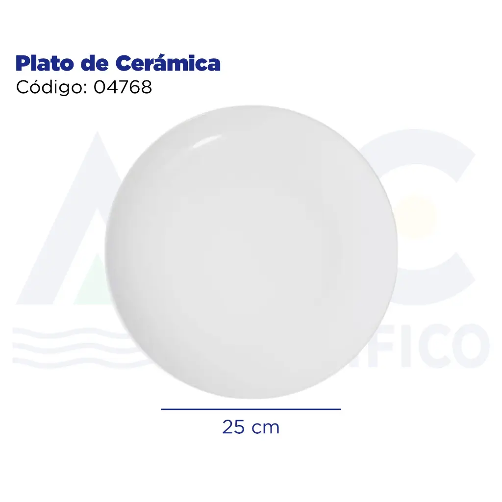 [04768] Plato de Cerámica