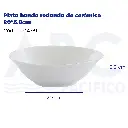 Plato hondo redondo de cerámica 20*5.8cm