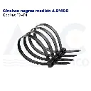 Cinchos negros medida 4.8*400