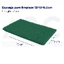 Esponja para limpieza 15*10*0.6cm