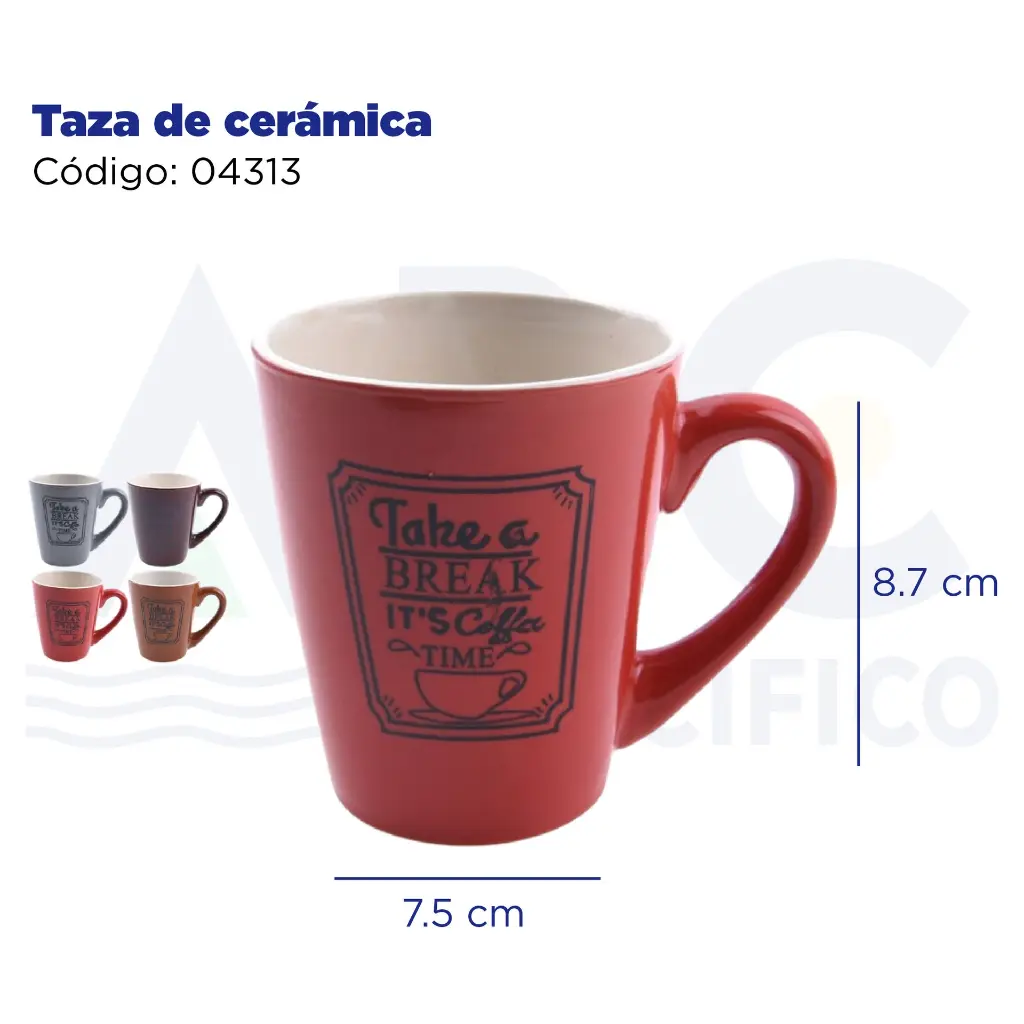 [04313] Taza de cerámica