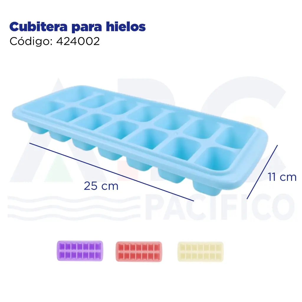 Cubitera para hielos