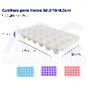Cubitera para hielos 29.5*18*4.5cm