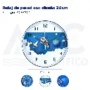 Reloj de pared con diseño 30cm