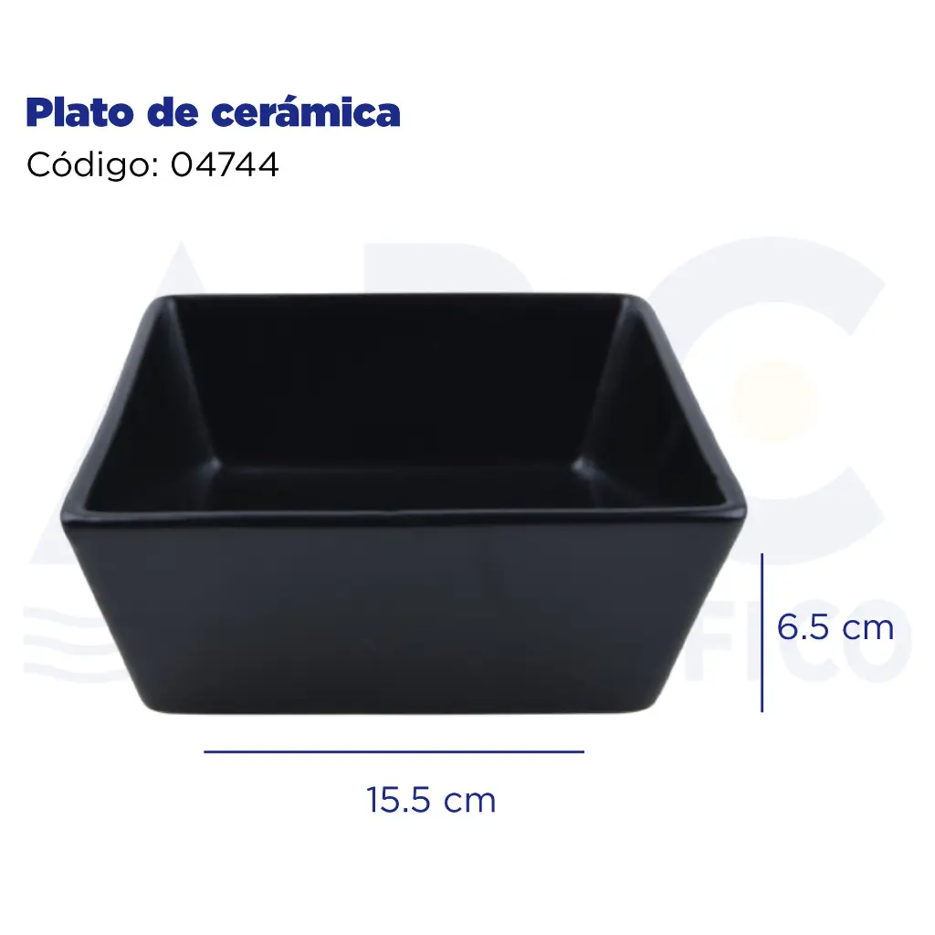 Plato de cerámica