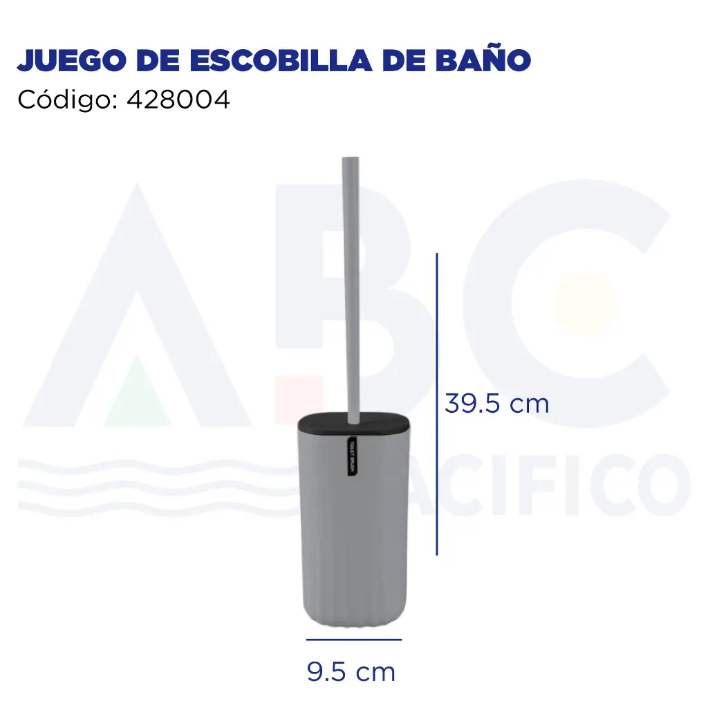 JUEGO DE ESCOBILLA DE BAÑO