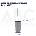 JUEGO DE ESCOBILLA DE BAÑO