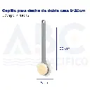 Cepillo para ducha de doble cara 8*36cm