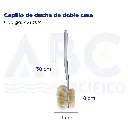 Cepillo de ducha de doble cara