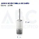 JUEGO DE ESCOBILLA DE BAÑO