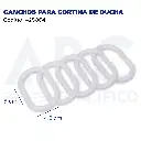 GANCHOS PARA CORTINA DE DUCHA