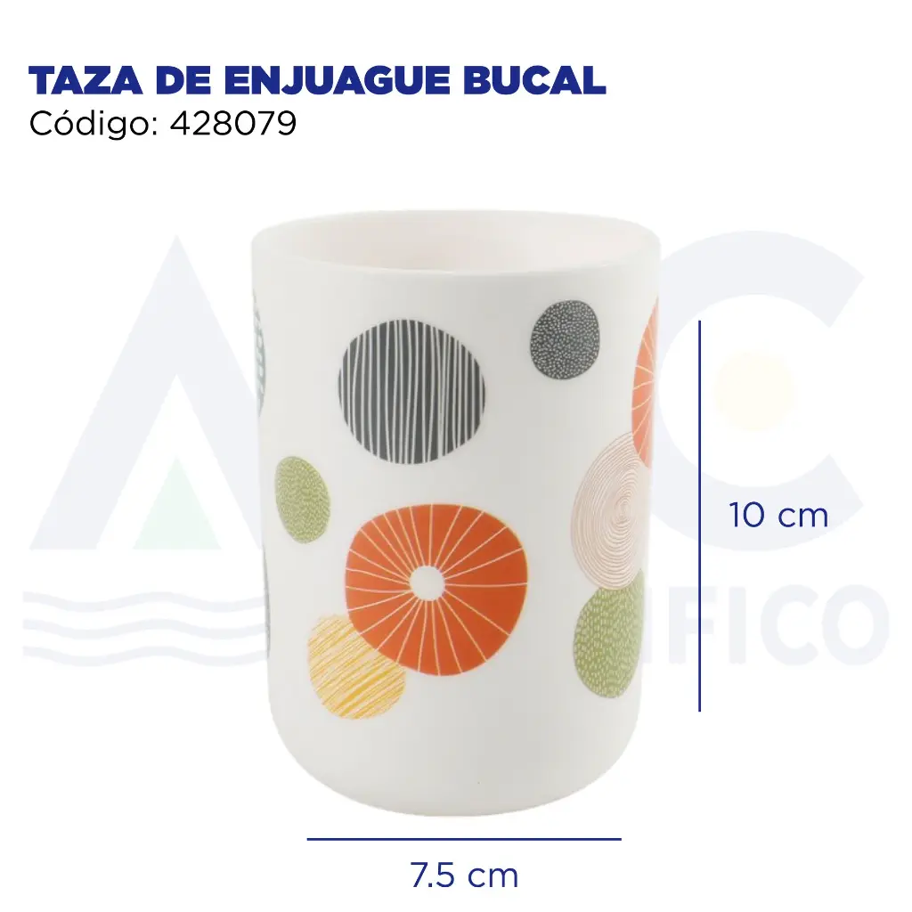 TAZA DE ENJUAGUE BUCAL