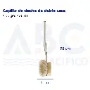 Cepillo de ducha de doble cara
