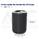 Porta cepillo de dientes liso 10*6.5cm