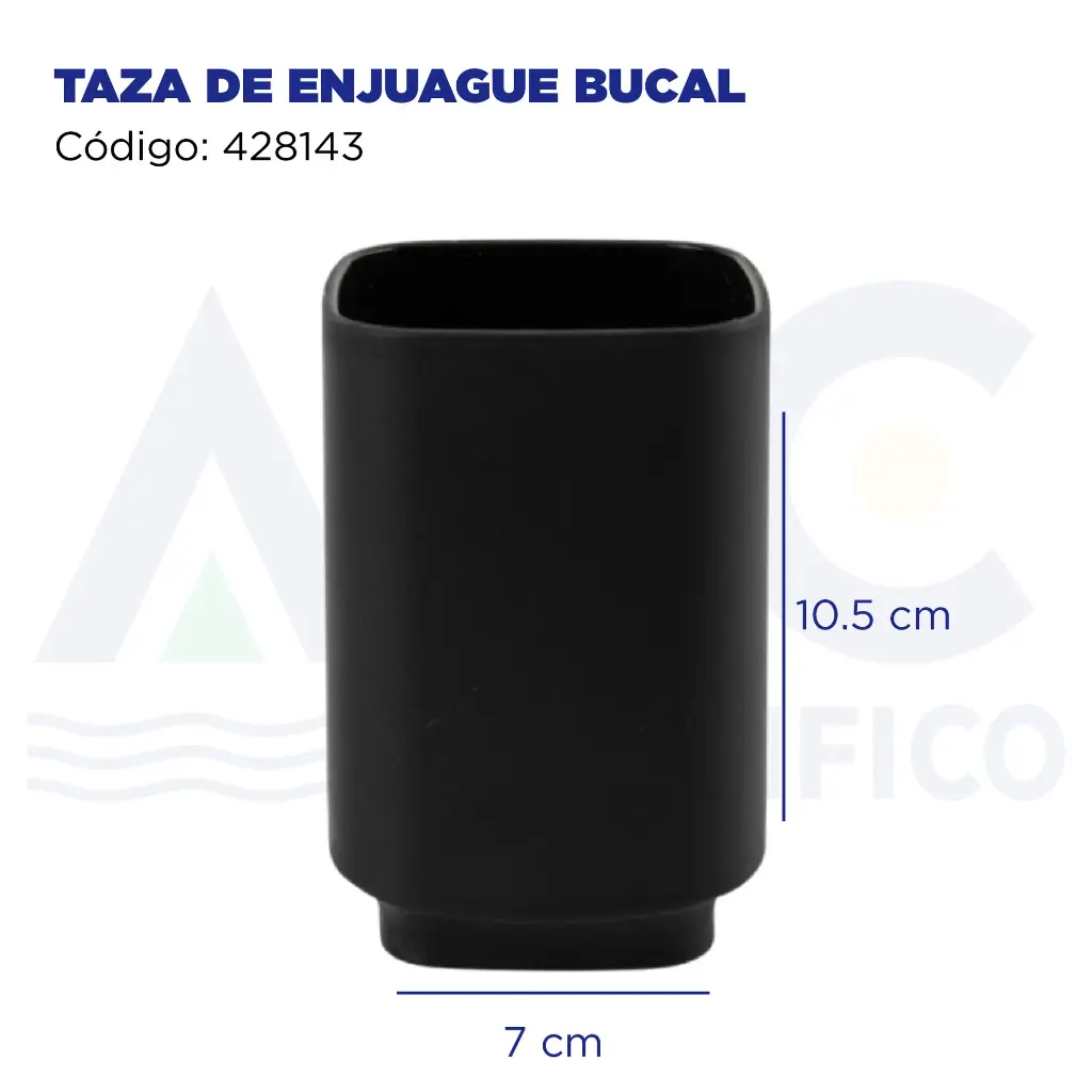 TAZA DE ENJUAGUE BUCAL