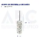 JUEGO DE ESCOBILLA DE BAÑO