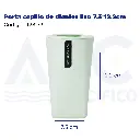 Porta cepillo de dientes liso 7.3*12.2cm