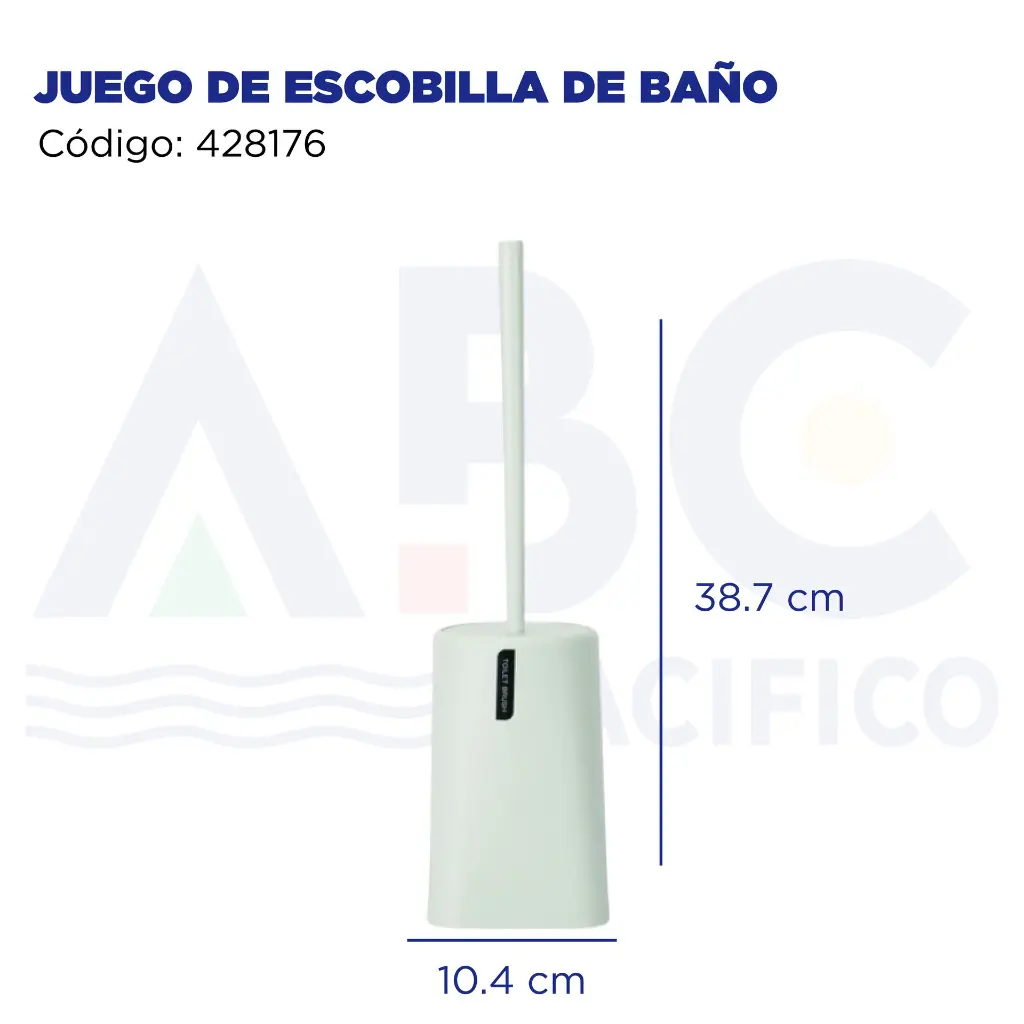 JUEGO DE ESCOBILLA DE BAÑO