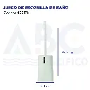 JUEGO DE ESCOBILLA DE BAÑO