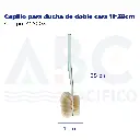 Cepillo para ducha de doble cara 11*38cm
