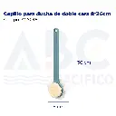 Cepillo para ducha de doble cara 8*36cm