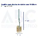 Cepillo para ducha de doble cara 11*38cm