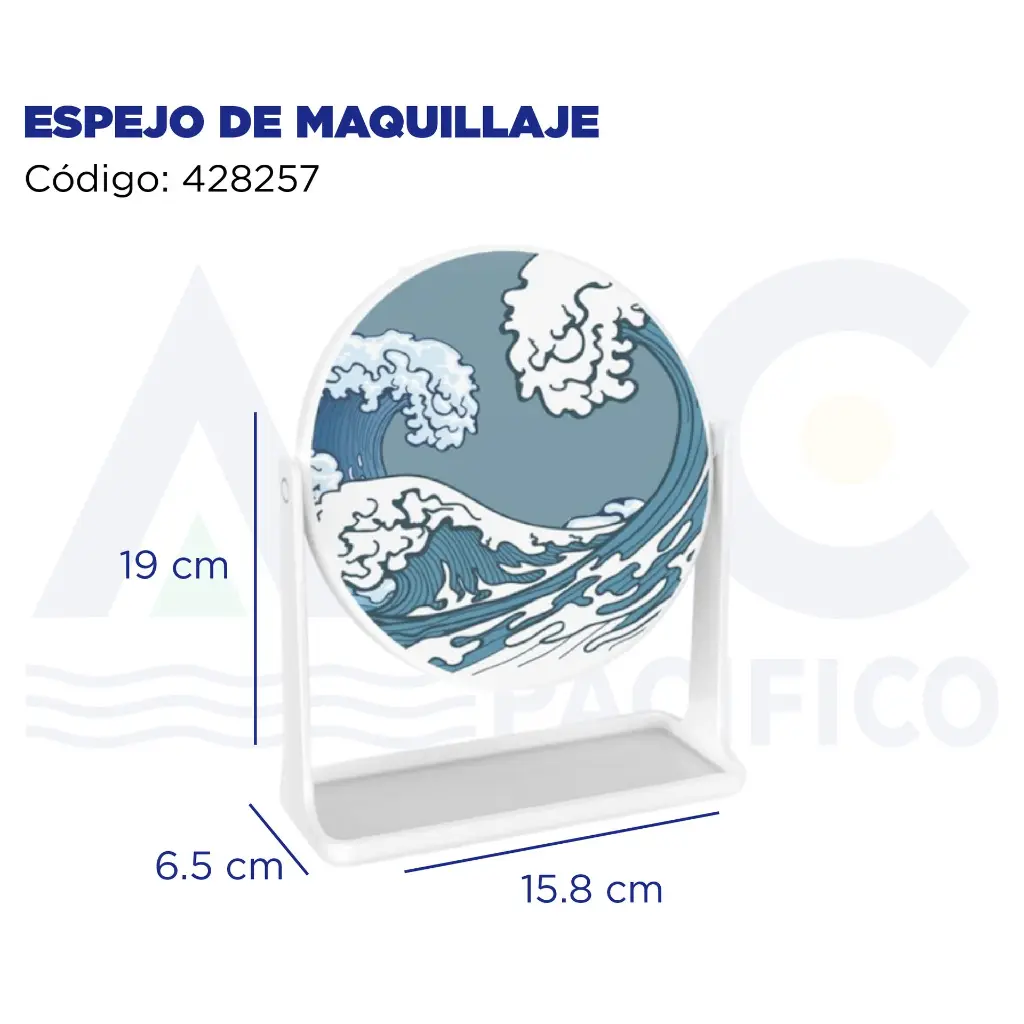 ESPEJO DE MAQUILLAJE