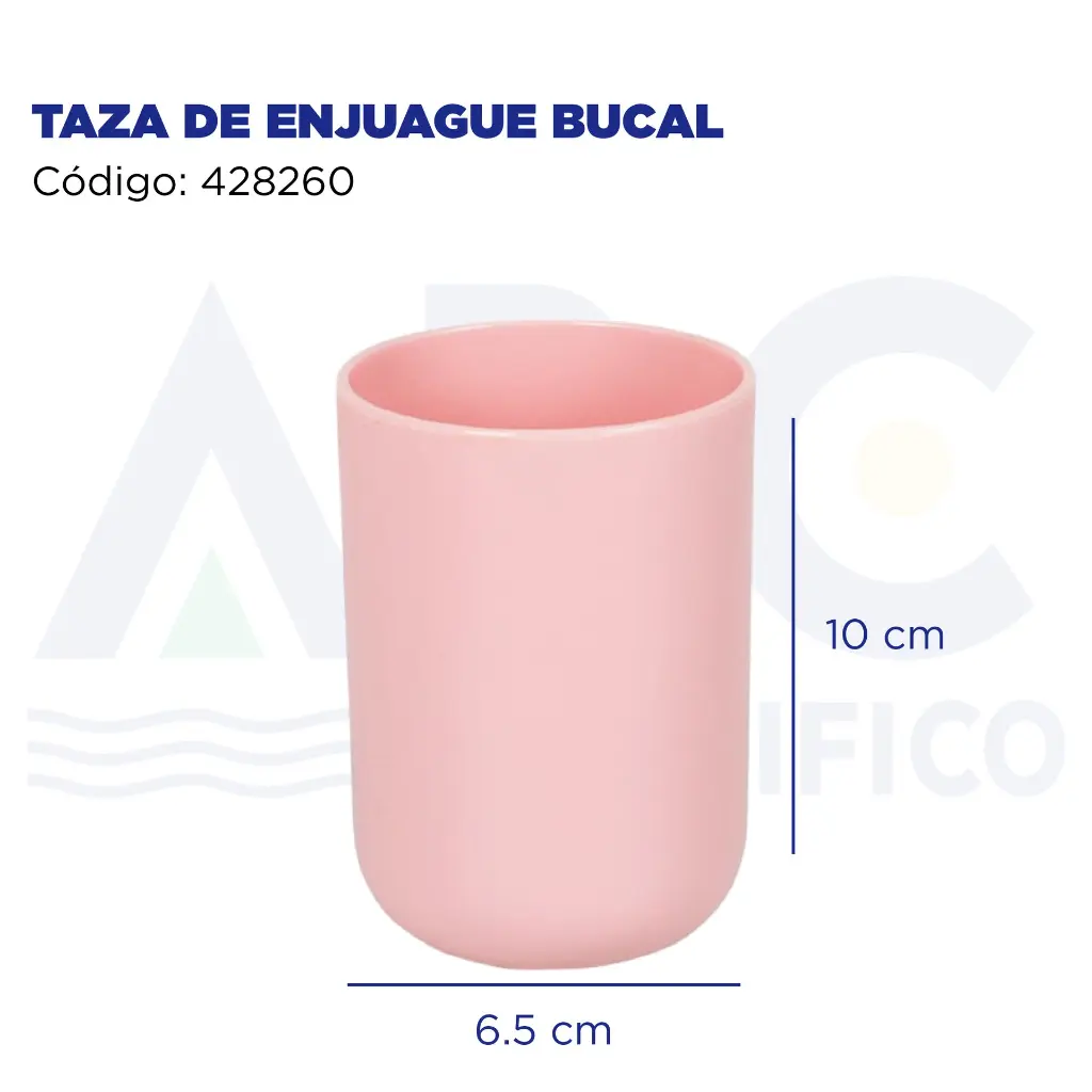 TAZA DE ENJUAGUE BUCAL