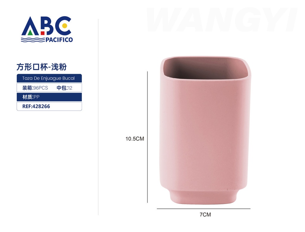 TAZA DE ENJUAGUE BUCAL