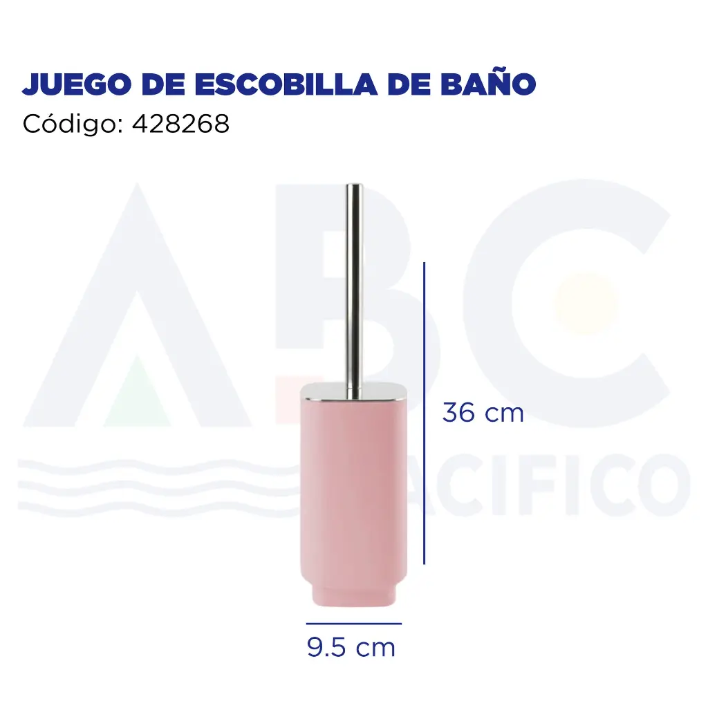 JUEGO DE ESCOBILLA DE BAÑO