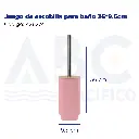 Juego de escobilla para baño 36*9.5cm