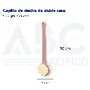 Cepillo de ducha de doble cara